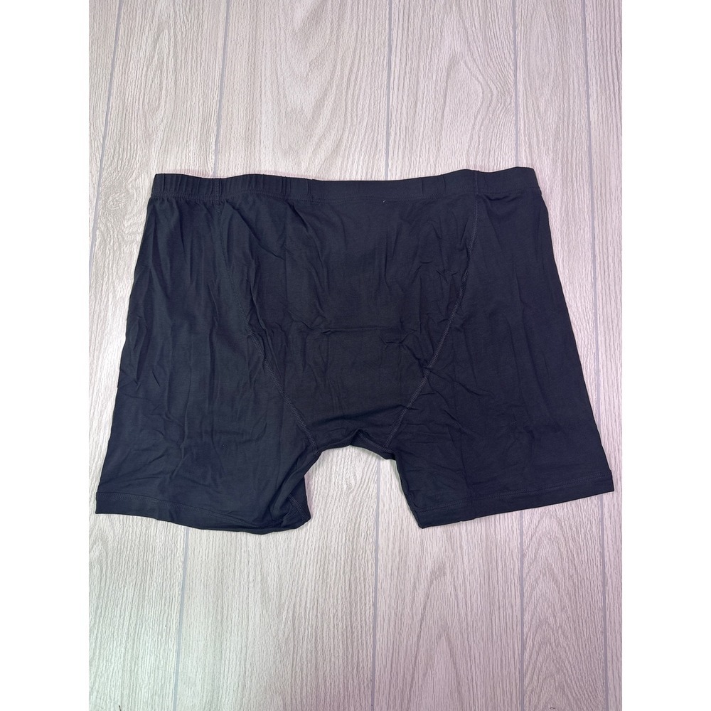 Duluth Trading Co Free Range Mens Black Organic Cotton Boxer Briefs 3XL 28516 - Picture 2 of 6